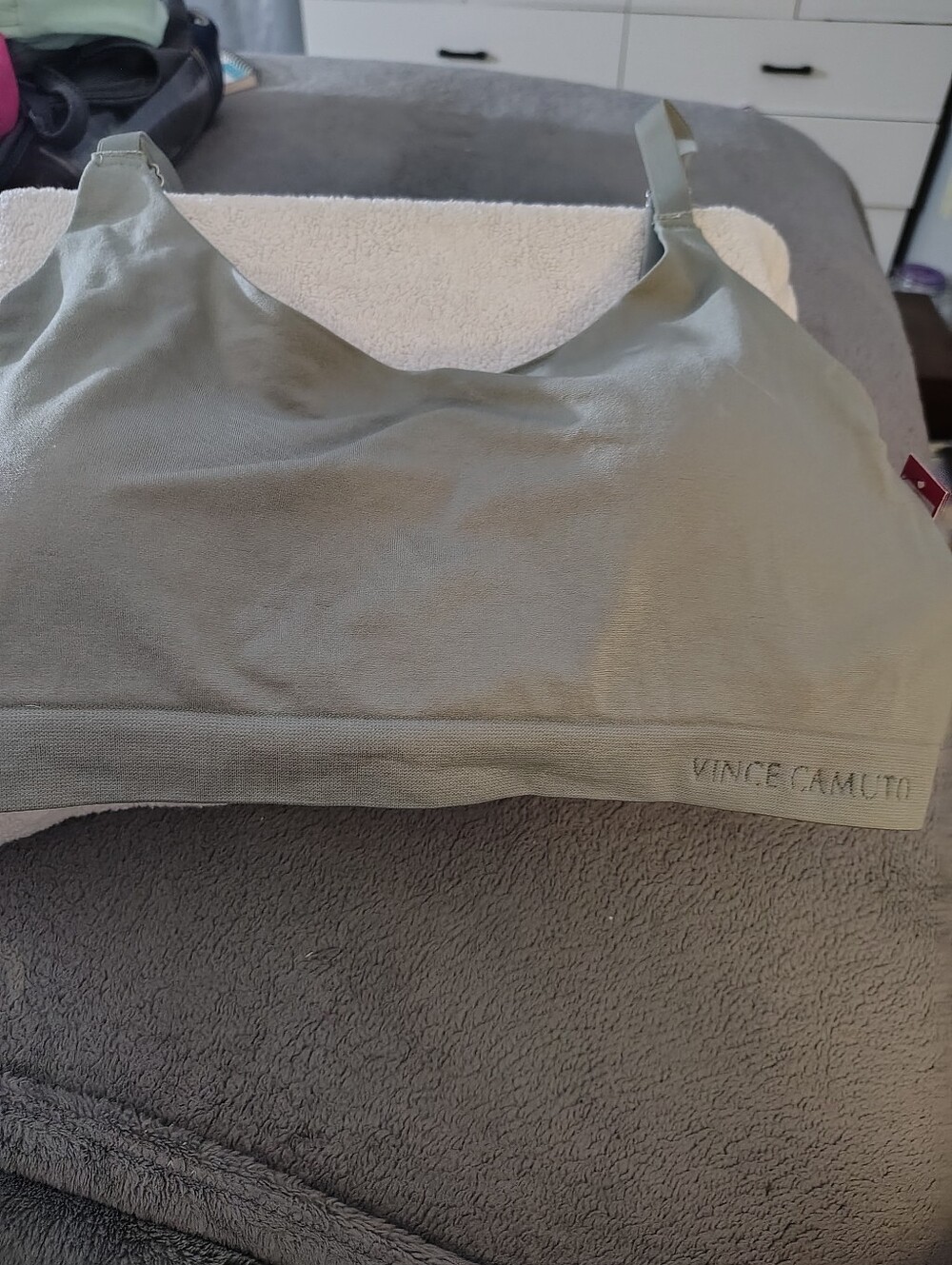 Vince Camuto Seamless Bralette in Sage